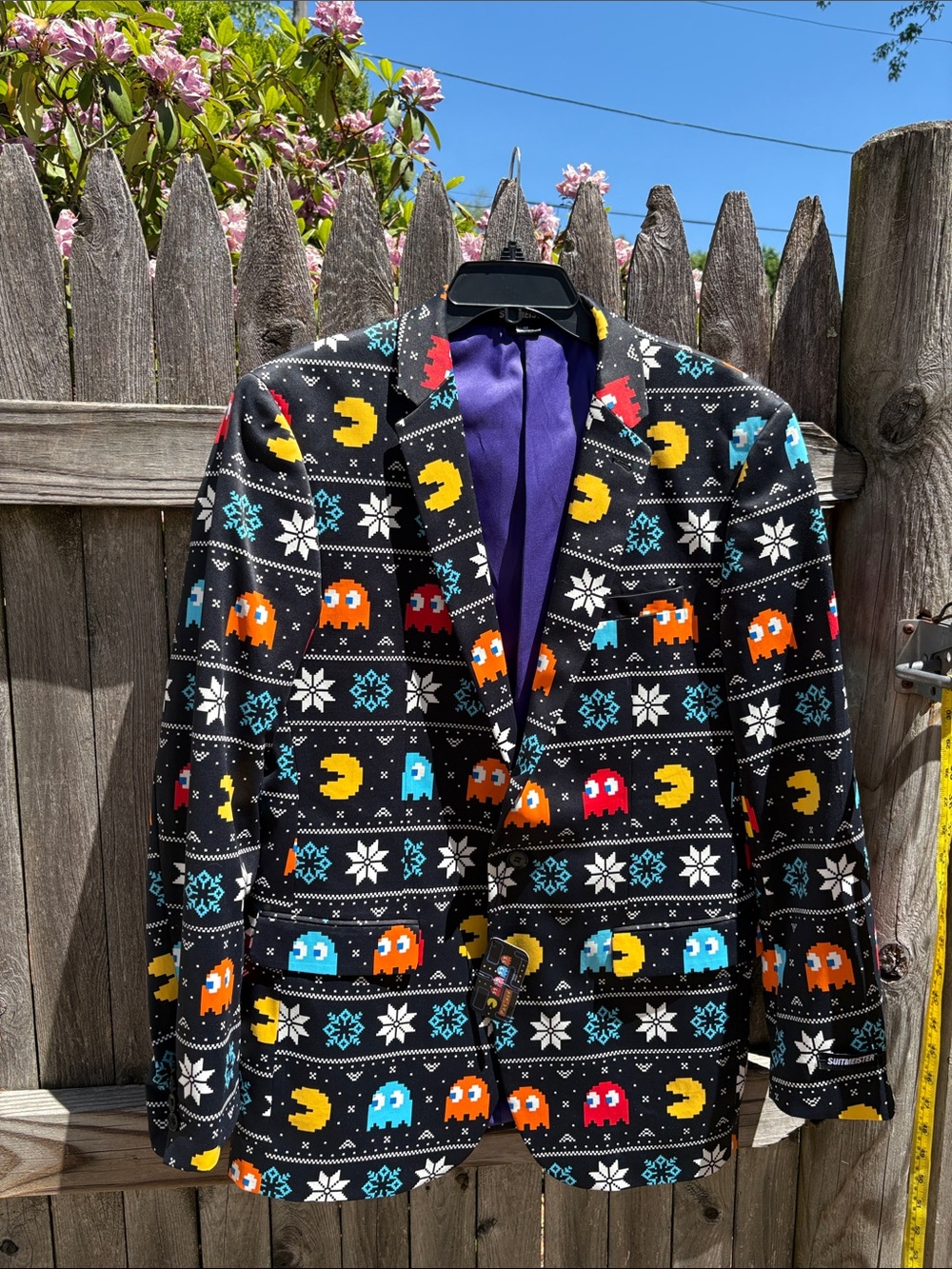Suitmeister PAC-Man size 42L blazer! NWT!!